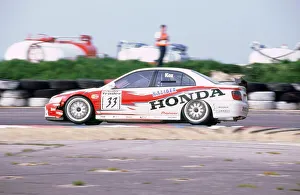 Touring Cars Prints: Honda Accord, Peter Cox. 1999 British Touring Cars