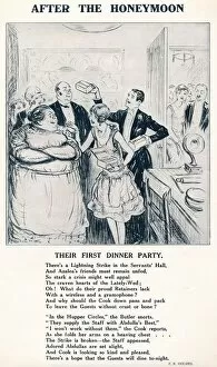 Honeymoon Gallery: After the Honeymoon - Their first dinner party, 1927