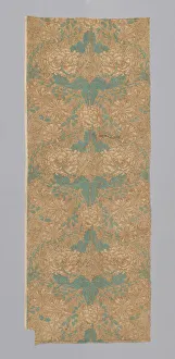 Cotton Plain Weave Prints: Honeysuckle, London, 1874 (patented 1876; produced 1876 / 1940). Creator: William Morris