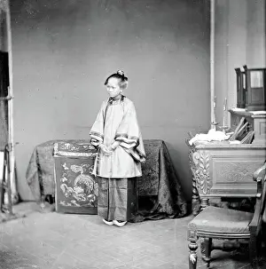 1869 Prints: Hong Kong: a Cantonese lady, 1869-1871. Creator: John Thomson
