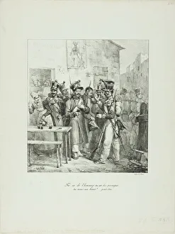 Honour Prints: You Have Honor... 1825–26. Creator: Auguste Raffet