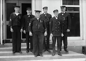 Naval Officers Prints: Honor Men of U.S. Navy; Groups, 1911