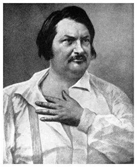 Honore Balssa Collection: Honore de Balzac, French novelist, 19th century (1956)