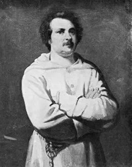 Honore Balssa Collection: Honore de Balzac, French novelist and literary critic