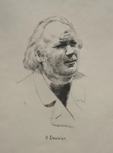 Honore Daumier, 1800s. Creator: Unknown