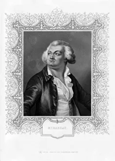 Mirabeau Prints: Honore-Gabriel de Riquetti, comte de Mirabeau