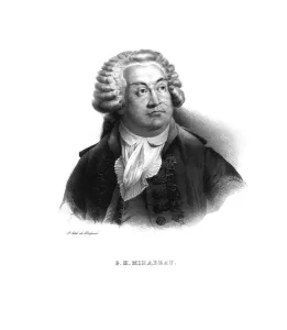 Delpech Prints: Honore-Gabriel de Riquetti, comte de Mirabeau, (c1820s)