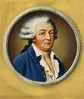 Comte De Prints: Honore Gabriel Victor Riquetti Graf Von Mirabeau, (1933). Creator: Unknown