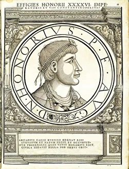1559 Prints: Honorius (384 - 423), 1559