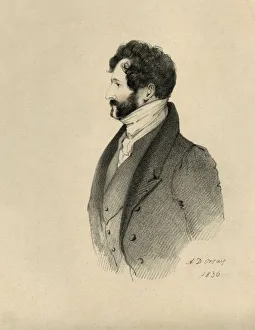 Georgiana Gallery: The Honourable Lincoln Stanhope, 1836. Creator: Richard James Lane