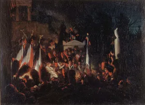 Honour Prints: Last honours paid to Benjamin Constant