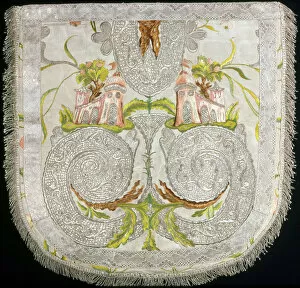Threads Gallery: Hood, France, 1775 / 1825. Creator: Unknown