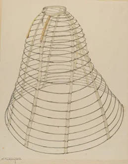 Acampora Nicholas Prints: Hoop, 1935 / 1942. Creator: Nicholas Acampora
