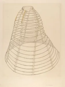 Underwear Collection: Hoop Skirt, c. 1937. Creator: Margaret Concha