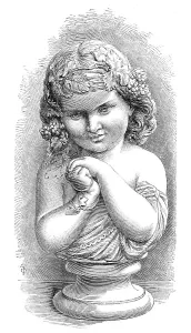 Hops Prints: The Hop Queen, sculptured by G