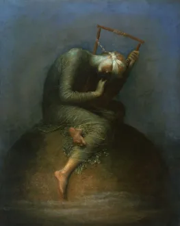 Vulnerability Prints: Hope, 1886. Artist: George Frederick Watts