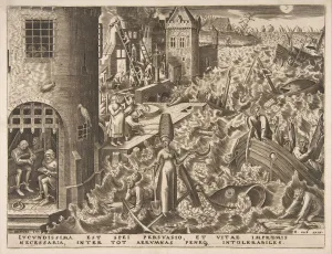 Brueghel Collection: Hope (Spes) from the series The Virtues, 1559-60. Creator: Philip Galle