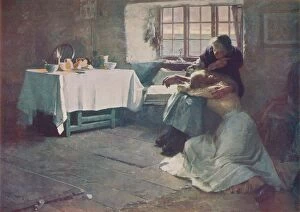 Elderly Gallery: A Hopeless Dawn, 1888, (c1915). Artist: Frank Bramley