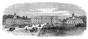Visitors Prints: Hopetoun House, visited by the British Association, 1871. Creator: Unknown