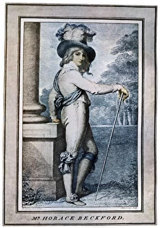 Richard Cosway Gallery: Horace Beckford, 18th century (1905).Artist: John Conde