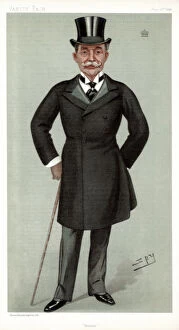 Horace Collection: Horace, Lord Farquhar, British financier and politician, 1898.Artist: Spy