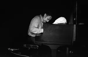 Piano Prints: Horace Silver, Ronnie Scott s, Soho, London, 1989. Creator: Brian O Connor
