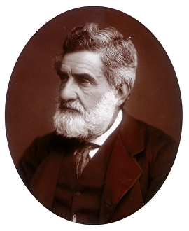 Archaeologist Prints: Hormuzd Rassam, explorer and archaeologist, 1881. Creator: Lock & Whitfield