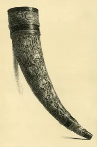 Horn, 11th century, (1881). Creator: A A Bradbury