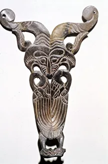 4th Century Bc Prints: Horn Bridle Decoration from Pazyryk, Altai Mountains, 5th century BC-4th century BC