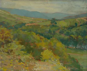 Cordak Prints: The Hornad Valley by Tahanovce, around 1914-1915. Creator: Ludovit Cordak