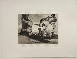 18th 19th Century Prints: The Horrors of War: Barbarians!. Creator: Francisco de Goya (Spanish, 1746-1828)