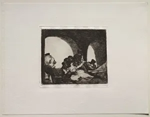 1746 1828 Prints: The Horrors of War: Bitter to be Present. Creator: Francisco de Goya (Spanish, 1746-1828)
