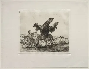 1746 1828 Prints: The Horrors of War: A Carnivorous Vulture. Creator: Francisco de Goya (Spanish, 1746-1828)