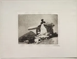 1746 1828 Prints: The Horrors of War: What Courage!. Creator: Francisco de Goya (Spanish, 1746-1828)