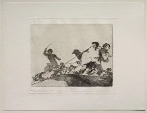 1746 1828 Prints: The Horrors of War: He Deserved It. Creator: Francisco de Goya (Spanish, 1746-1828)