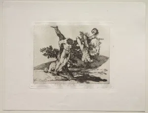 1746 1828 Prints: The Horrors of War: An Heroic Feat! With Dead Men!. Creator: Francisco de Goya (Spanish