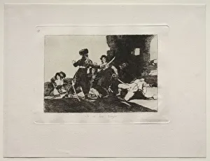 The Horrors of War: There Isnt Time Now. Creator: Francisco de Goya (Spanish, 1746-1828)