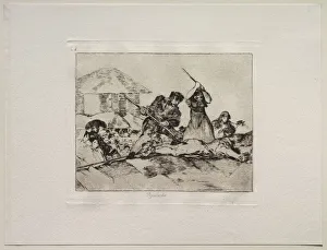 1746 1828 Prints: The Horrors of War: Rabble. Creator: Francisco de Goya (Spanish, 1746-1828)