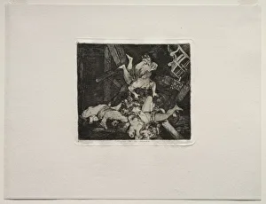1746 1828 Prints: The Horrors of War: Ravages of War. Creator: Francisco de Goya (Spanish, 1746-1828)