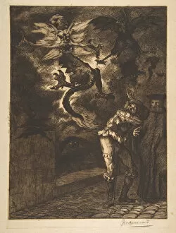 Alcofribas Gallery: Hors de mon soleil, canailles! (Panurge sortant de chez Raminagrobis), 1854-1855