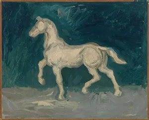 Van Gogh Museum Prints: Horse, 1886. Creator: Gogh, Vincent, van (1853-1890)