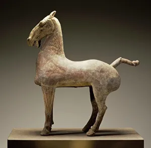 Han Dynasty Prints: Horse, 206-100 B.C.. Creator: Unknown