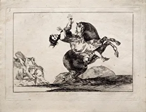 Los Disparates Prints: The Horse-Abductor (from the series Los Disparates (Follies)