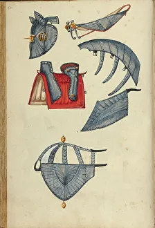 Tournament Prints: Horse Armor, about 1560-1570. Creator: Unknown
