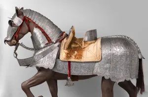 Horse armour probably made for Count Antonio IV Collalto, Italian, c1580-90 and later Horse armour probably made for Count Antonio IV Collalto, Italian, c1580-90 and later