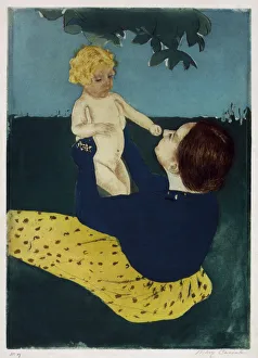 Images Dated 15th February 2011: Under the horse chestnut tree, c1898