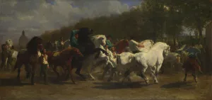 The Horse Fair, 1855. Artist: Bonheur, Rosalie (Rosa) (1822-1899)