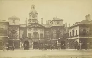 Clock Tower Gallery: The Horse Guards, 1850-1900. Creator: Unknown
