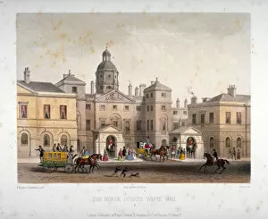 Deroy Gallery: Horse Guards, Westminster, London, 1854. Artist