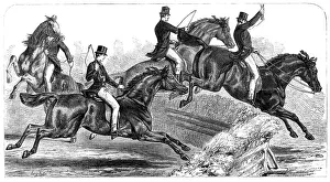 Jump Prints: The Horse-Show at the Agricultural Hall Islington: trying the hunters